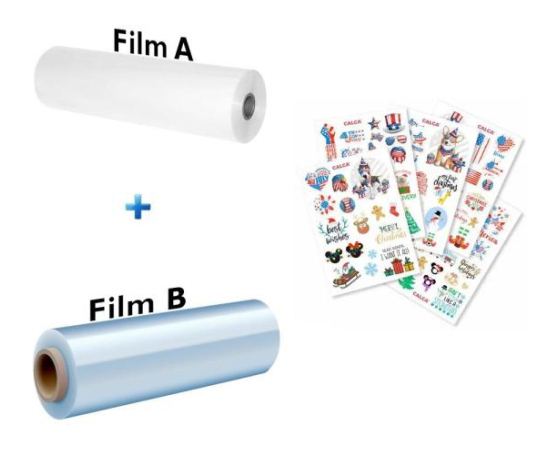 UV DTF film 100 m, različite širine