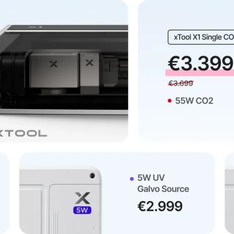 xTool X1 – predstavljanje uređaja xTool X1 – predstavljanje uređaja
